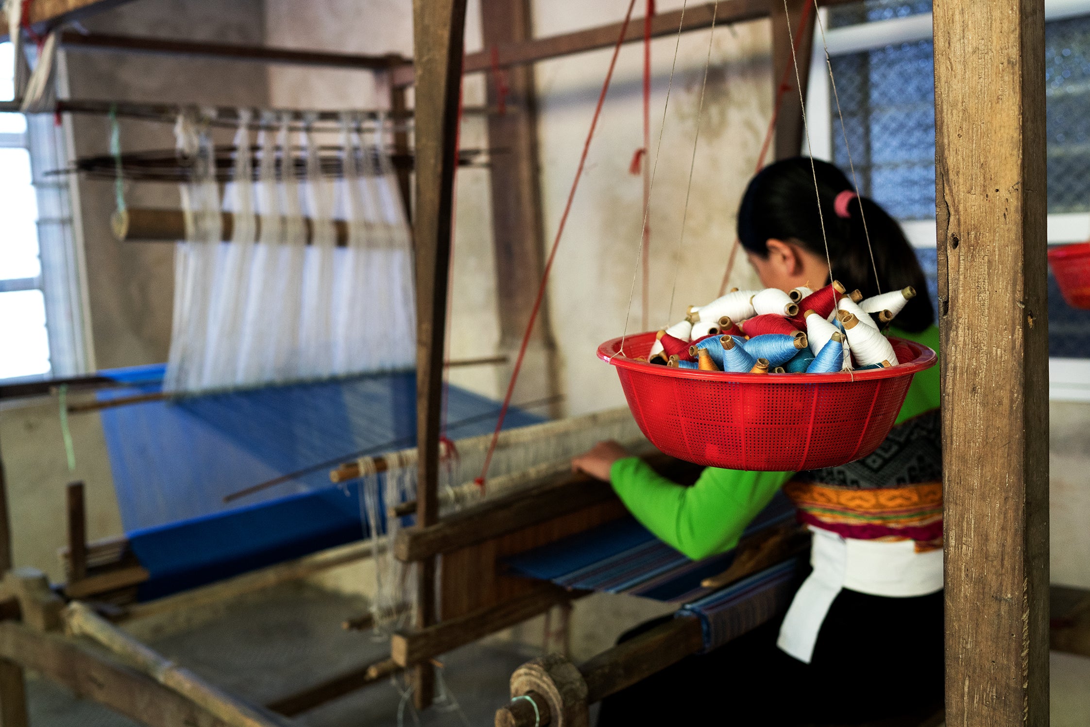 Cotton Weaving Technique of the Thai – Viethnic Handmade